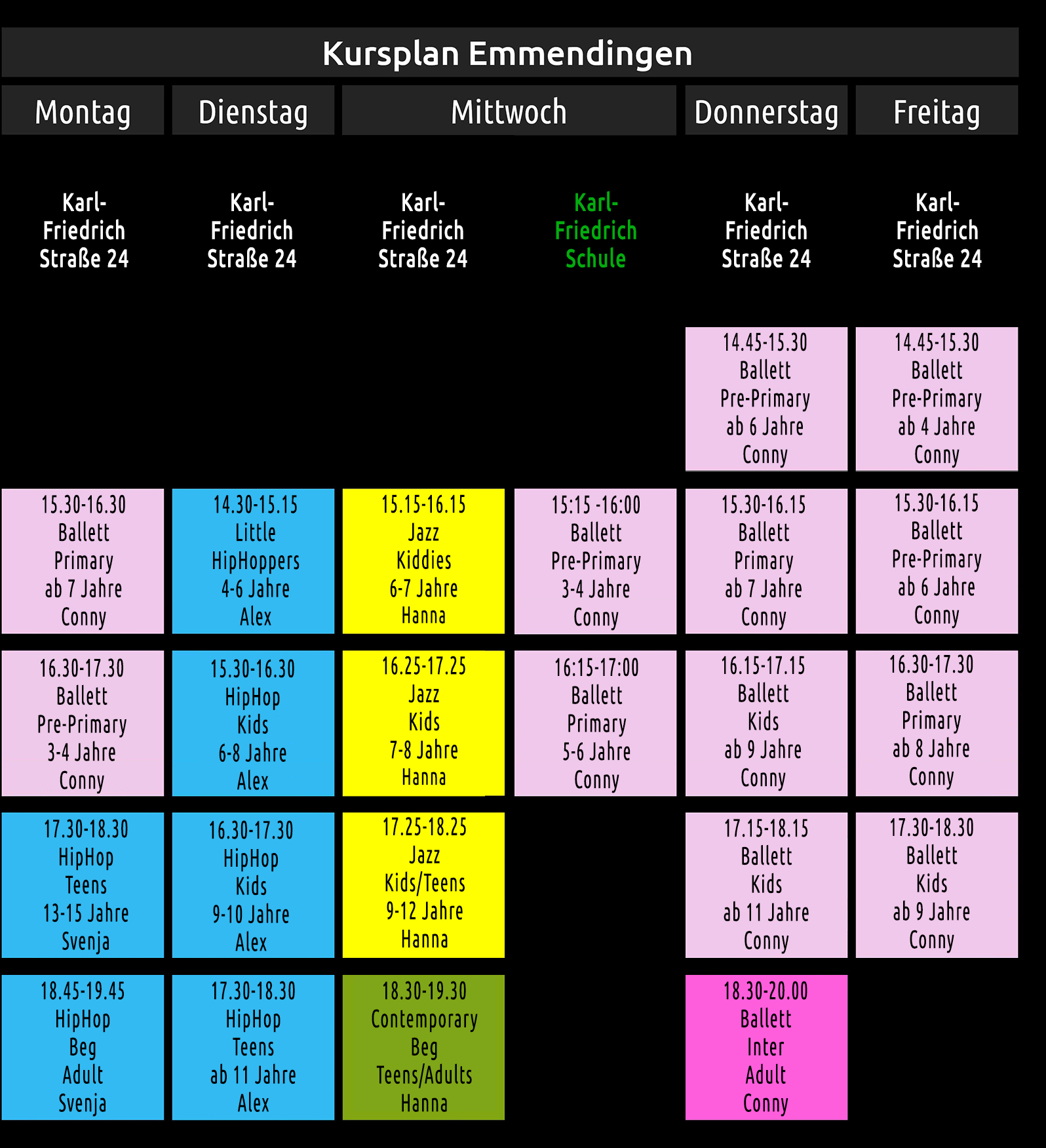 Kurplan Emmendingen